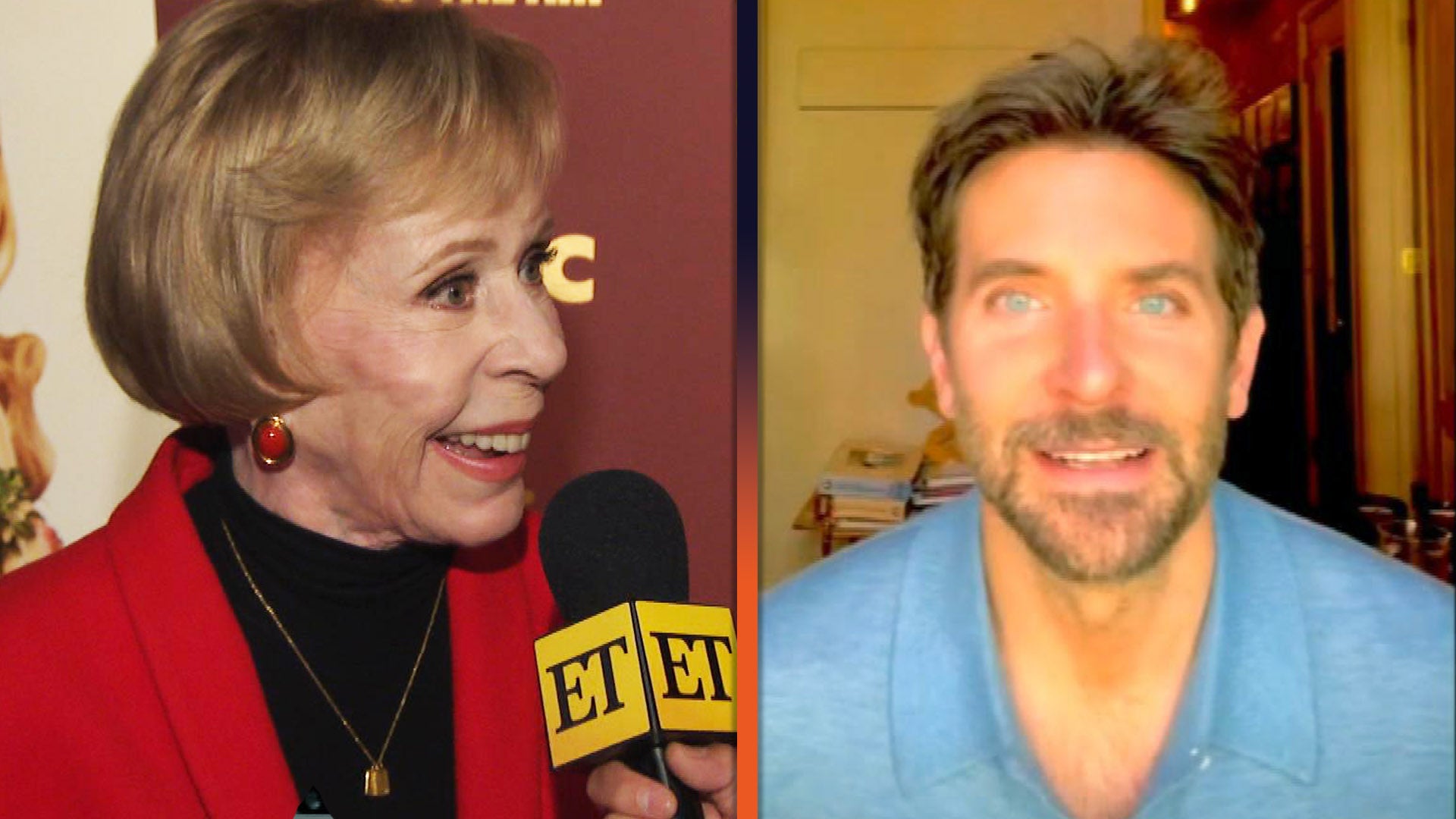 How Carol Burnett Thanked Bradley Cooper for His Surprise Birthday Message Exclusive